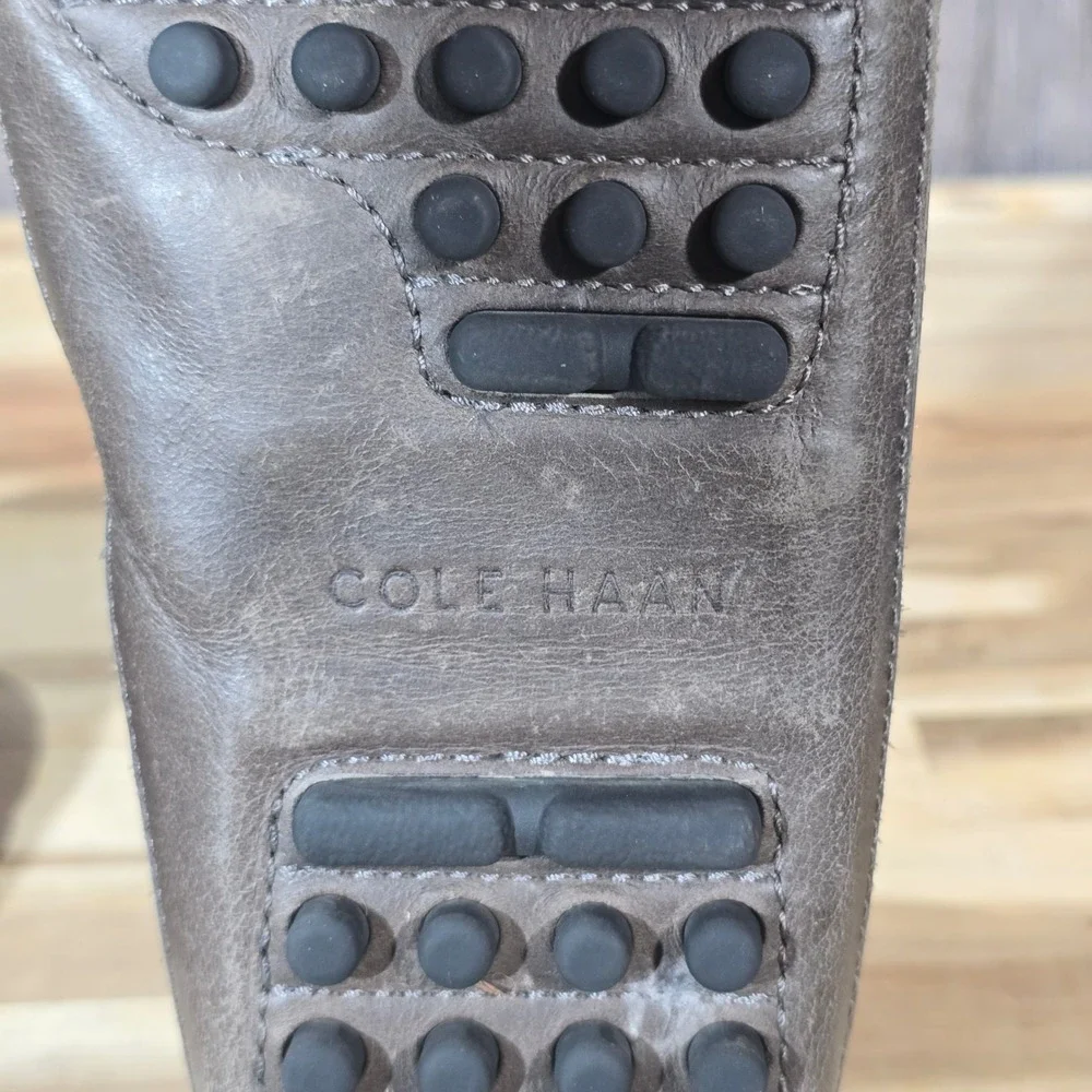 Cole Haan Mens Driving Moccasins Loafers Grand OS Size 11 M Brown Leather‎